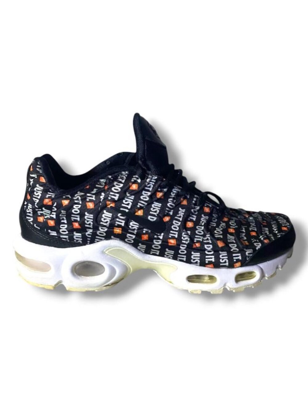 Nike Air Max Plus Just Do It Pack Black (Women's) Size 7 - Picture 1 of 9